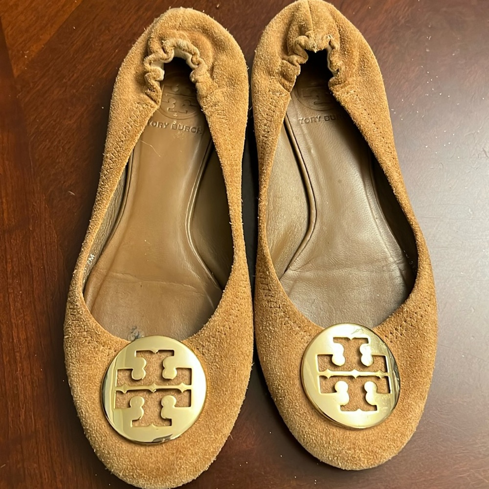 Tory Burch, suede flats